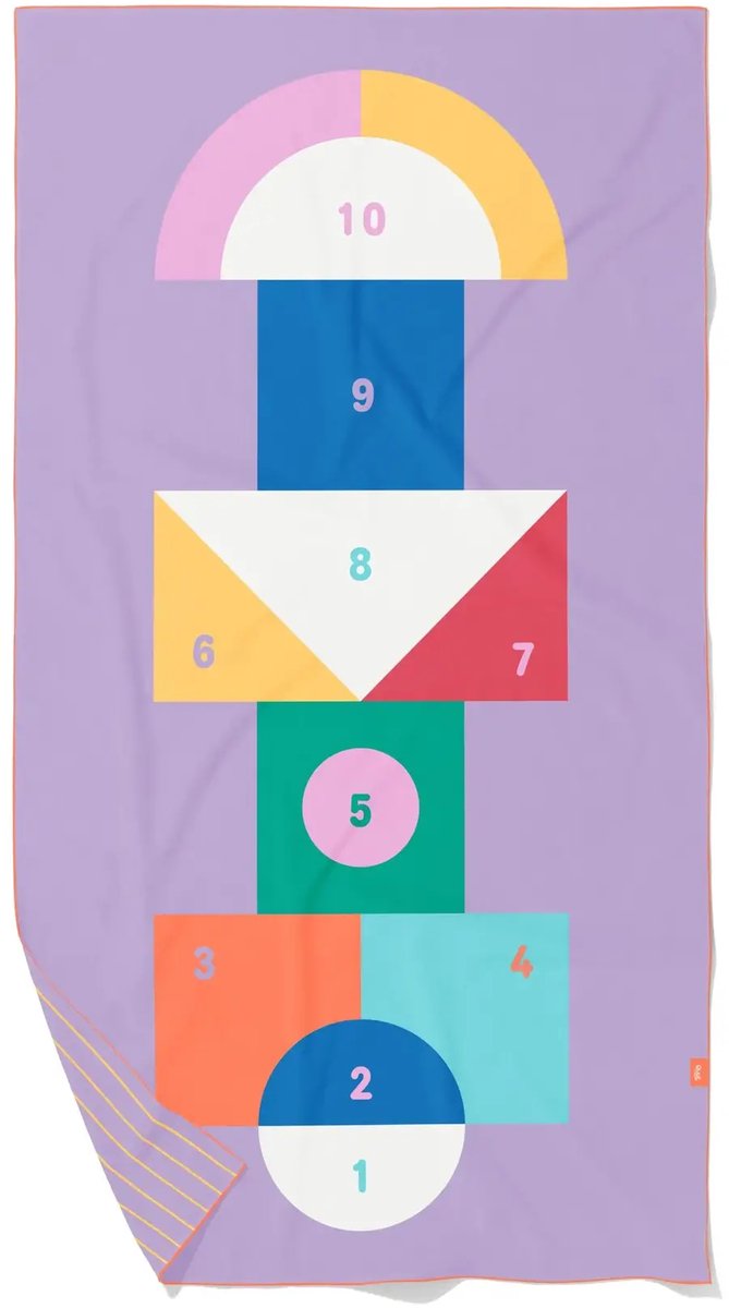 Quut | Speelhanddoek L - Hopscotch